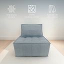 Sofá Turín Gris Individual