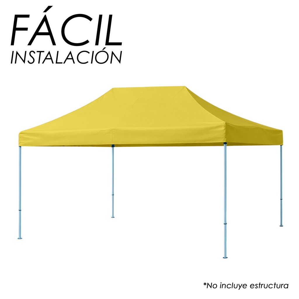 Lona 2x3 600D Amarilla