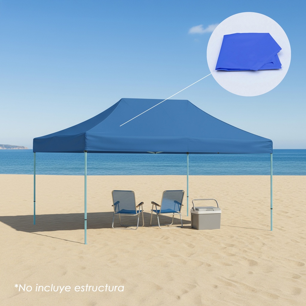 Lona 2x3 600D Azul