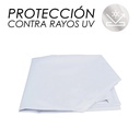 Lona 2x3 600D Blanca