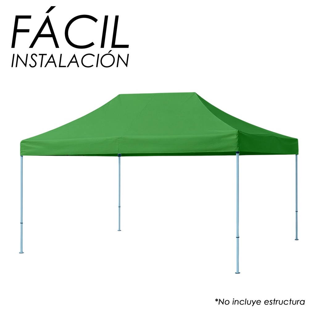 Lona 2x3 600D Verde