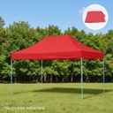 Lona 3x4.5 600D Roja