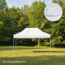 Lona 3x4.5 600D Blanca