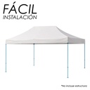 Lona 3x4.5 600D Blanca