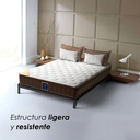 Base de Cama-Ind de Madera Matrimonial