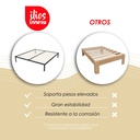 Base de Cama-Ind de Madera Matrimonial