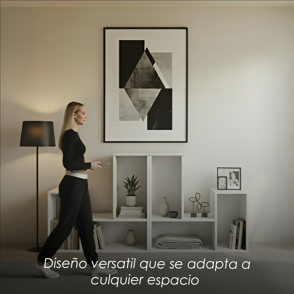 Kit de 2 Librero Modular de 3 cubos Blanco  