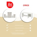 Kit de 2 Librero Modular de 3 cubos Blanco  