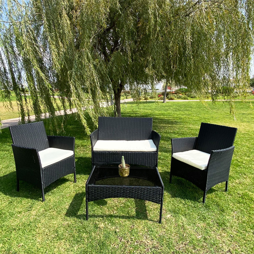 Sala de jardín (Negro con blanco)