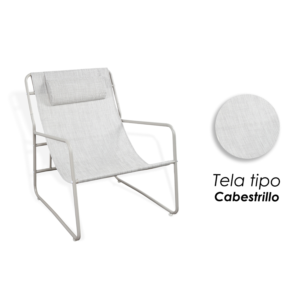 Sala de jardín de 3 pzs Blanco