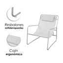 Sala de jardín de 3 pzs Blanco