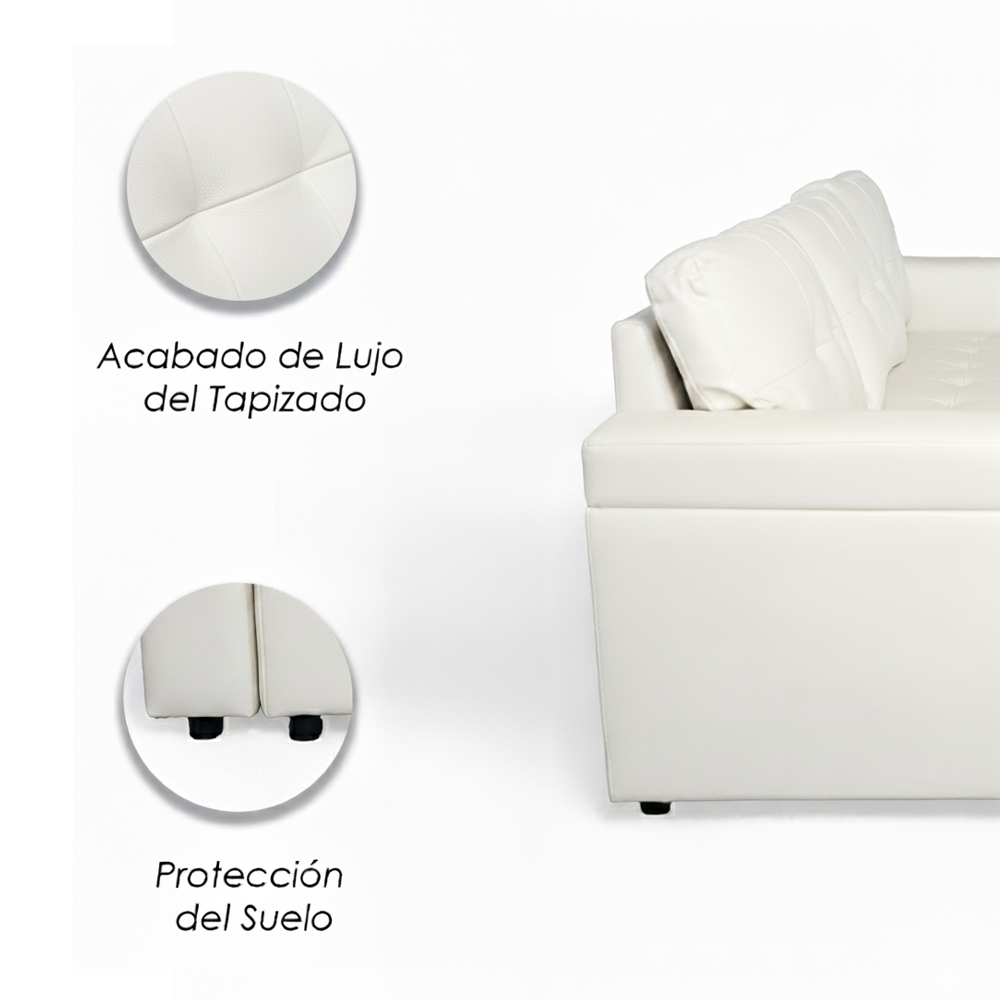  Sofá Cama Kairo Blanco