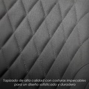 Comedor de Mármol con Sillas Grises