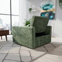 Sofá Cama Individual Malta Verde