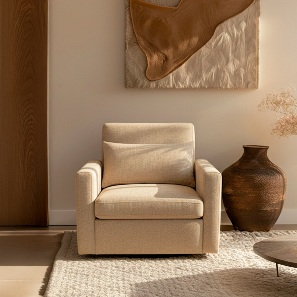 Sofá Cama Individual Malta Beige