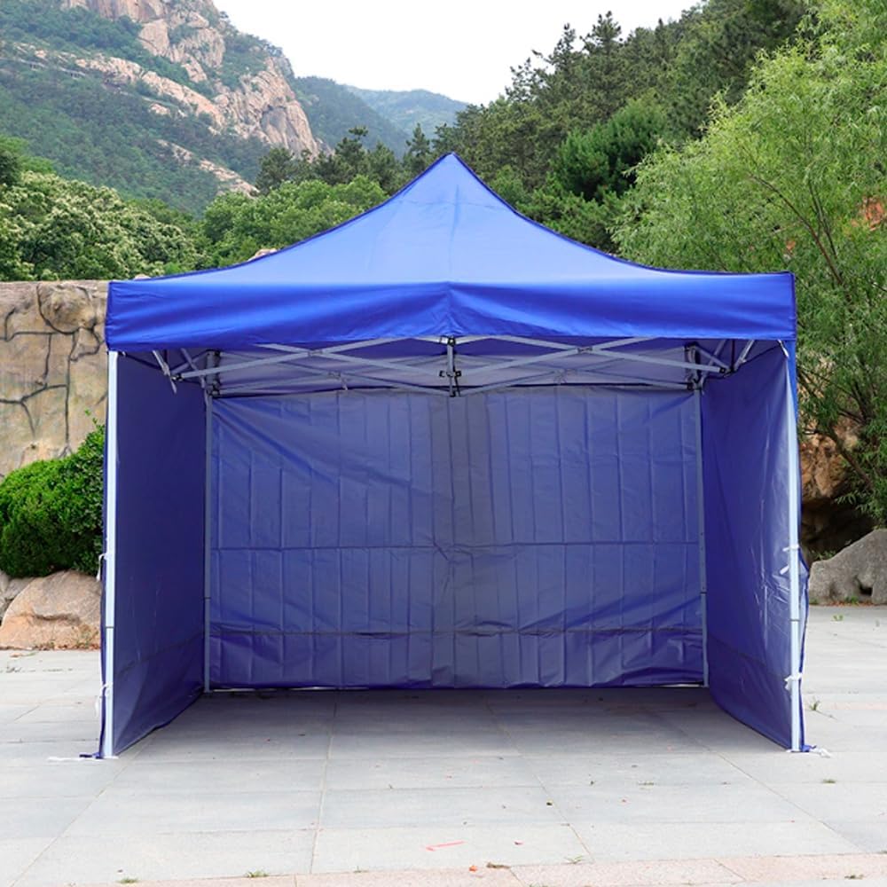 Toldo Plegable con Paredes 2x2 Azul
