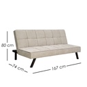 Sofá Cama Urban Gris