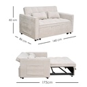  Sofá Cama Nova Beige