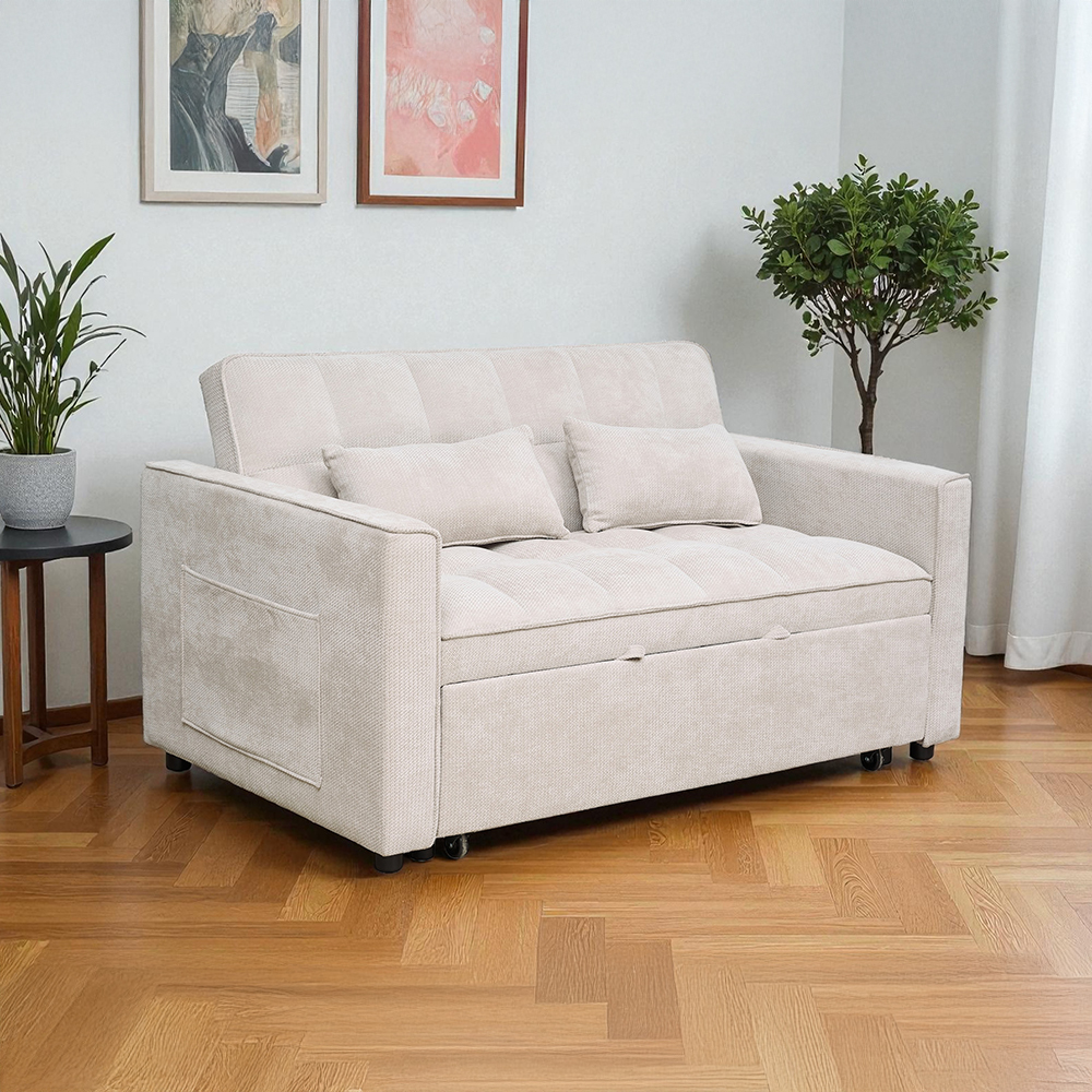  Sofá Cama Nova Beige