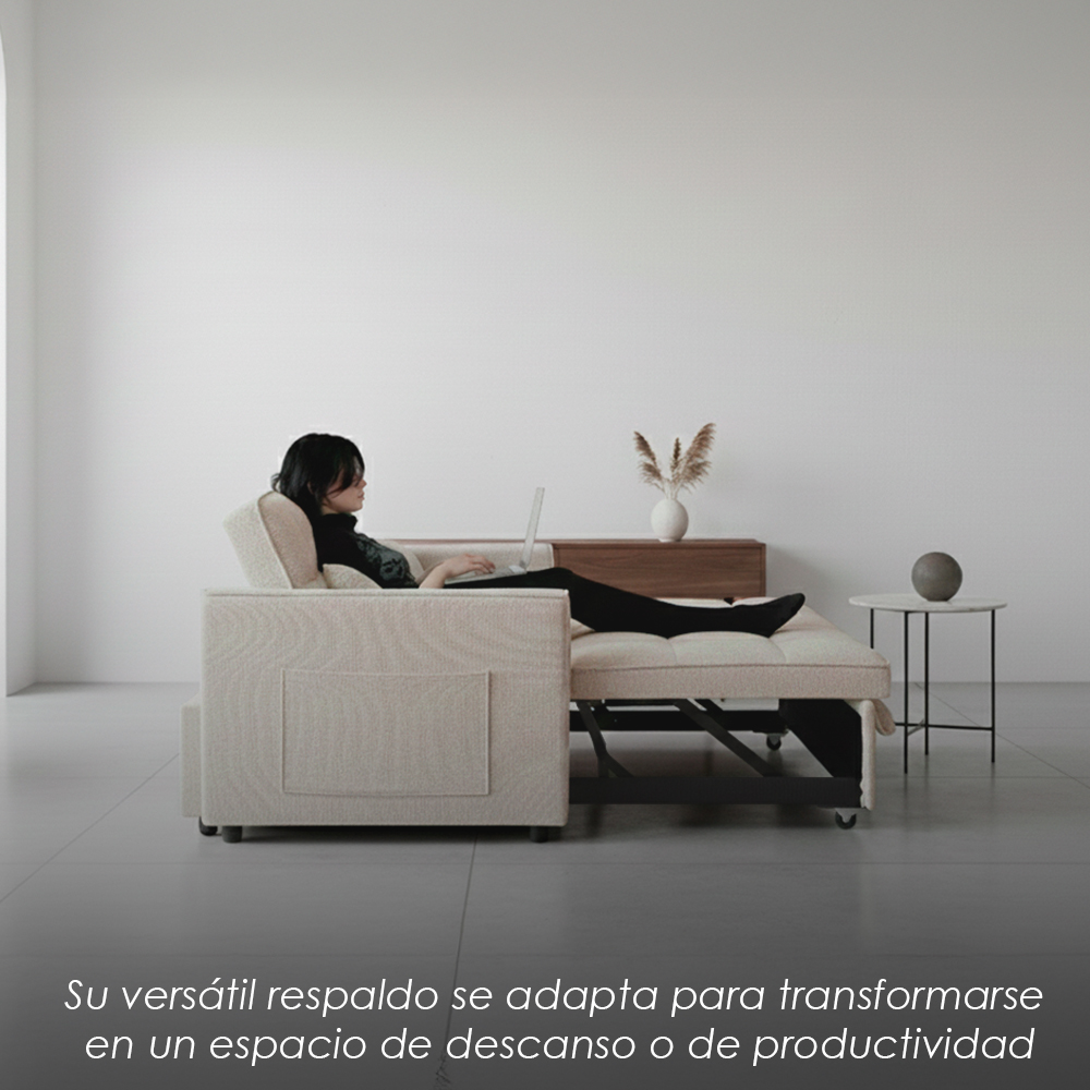  Sofá Cama Nova Beige
