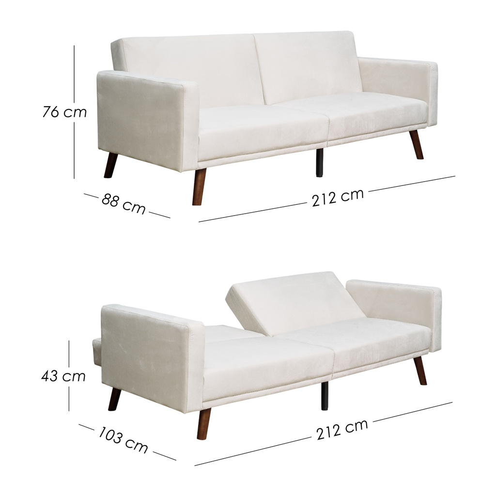  Sofá Cama Aren Beige