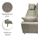 Sofá Cama Zen Gris