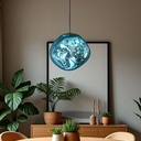 Lámpara Colgante Lava 20 Color Azul