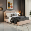 Base con Cabecera 3861 Beige Matrimonial