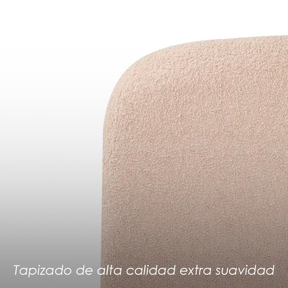 Base con Cabecera 3861 Beige Matrimonial