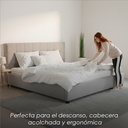 Base con Cabecera 5460 Gris King Size 