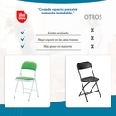 4 Sillas Plegables Verdes