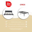 Base con Cabecera 5465 Negro King Size