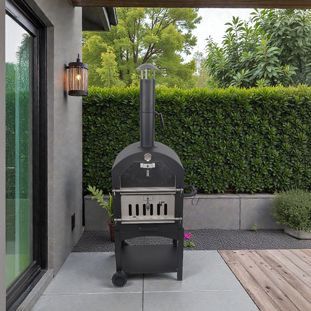 Horno Vesuv para Pizza de Carbón y Leña