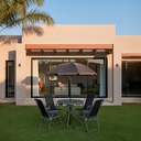 Comedor de Exterior Jardín 6 Piezas