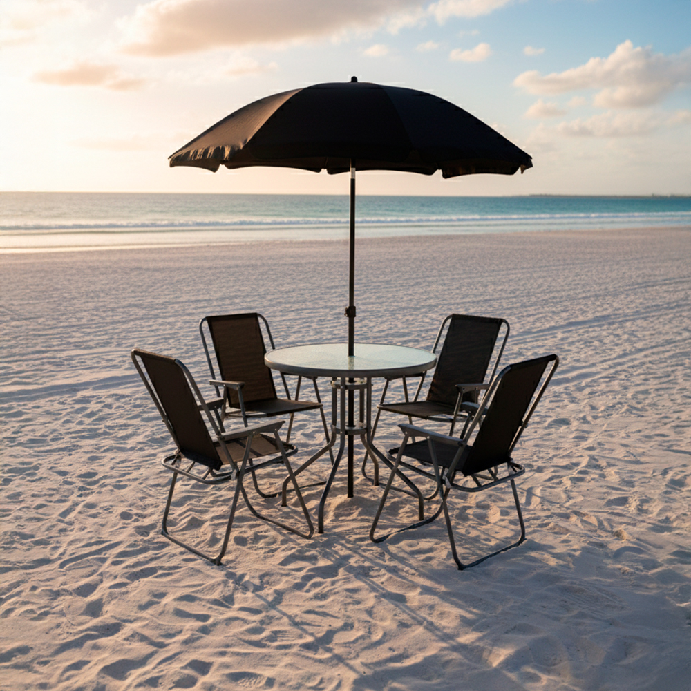 Comedor de Exterior Jardín 6 Piezas