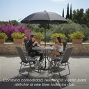 Comedor de Exterior Jardín 6 Piezas