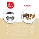 Comedor de Exterior Jardín 6 Piezas