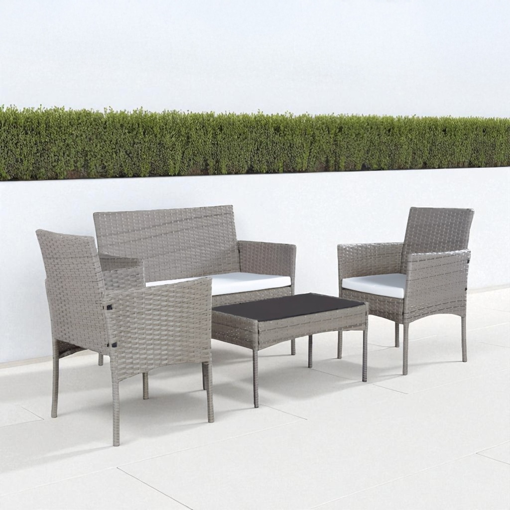 Sala de jardín (Gris con gris)