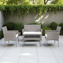 Sala de jardín (Gris con gris)