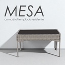 Sala de jardín (Gris con gris)