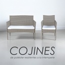 Sala de jardín (Gris con gris)