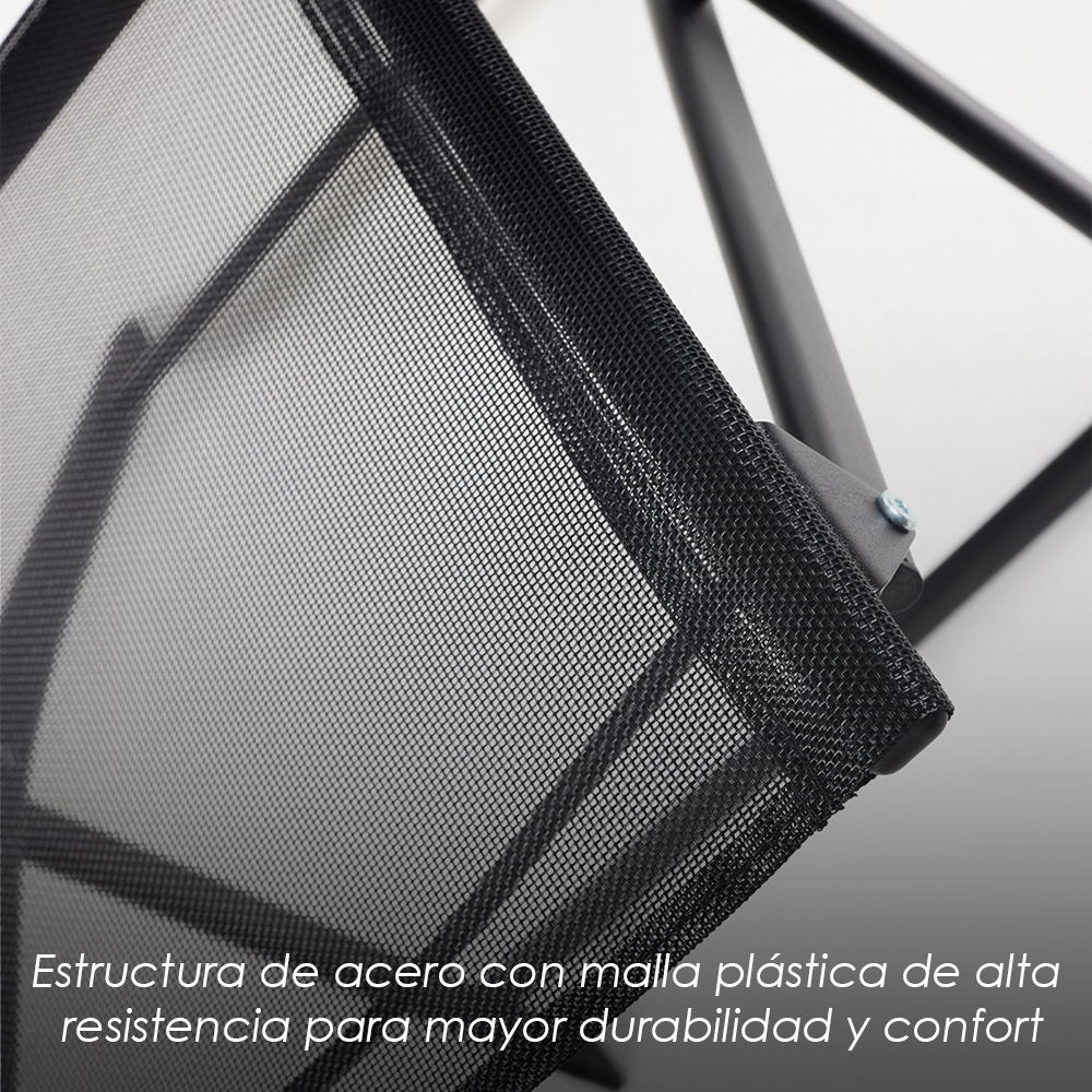 Set Terraza Plegable Mesa y 2 Sillas