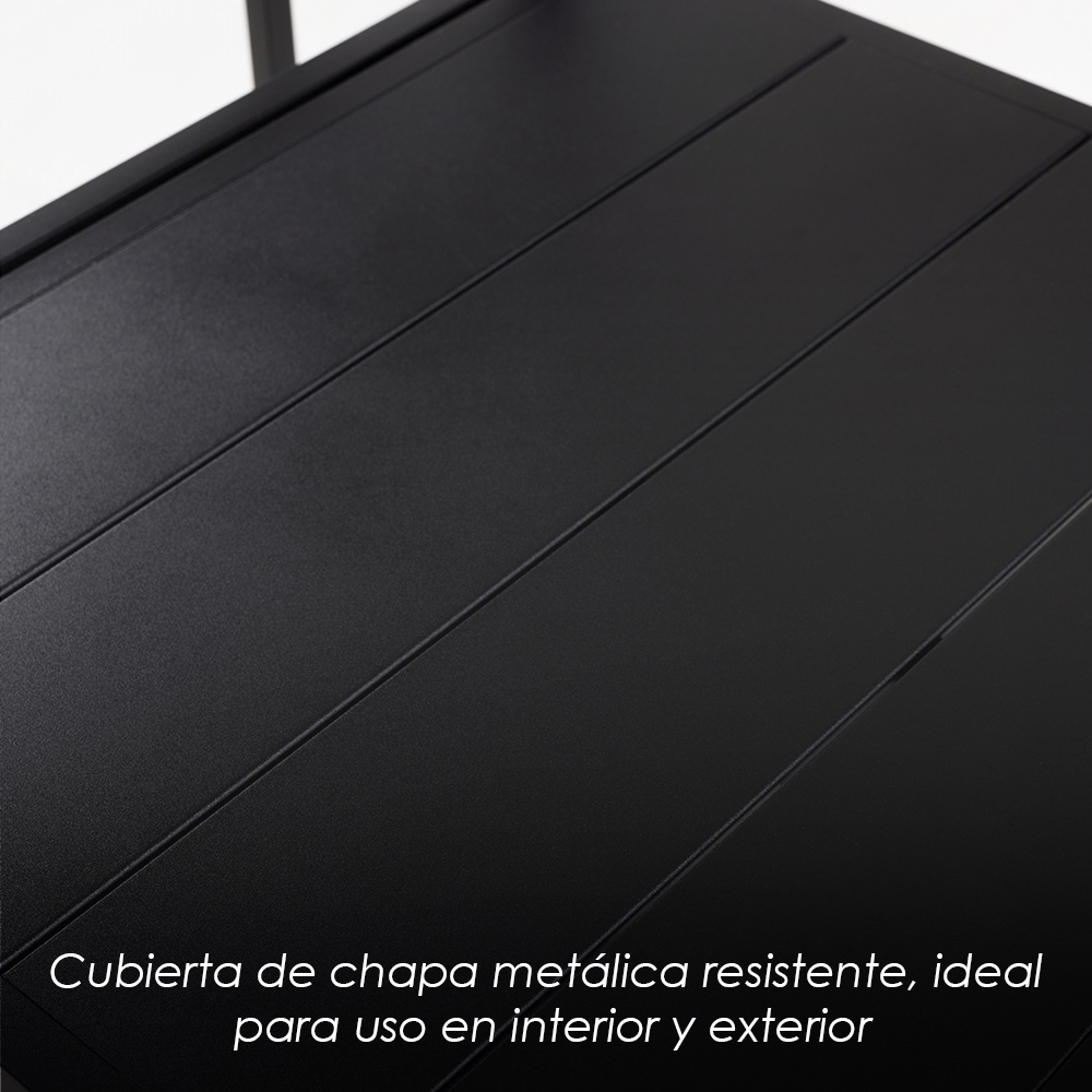 Set Terraza Plegable Mesa y 2 Sillas