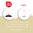 Lámpara colgante D (negro)