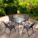 Comedor Para Jardín Gris