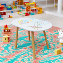 Mesa de Centro Ovalada Infantil