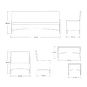 2 Salas de Jardin 4P Gris