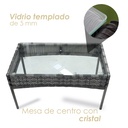 2 Salas de Jardin 4P Gris