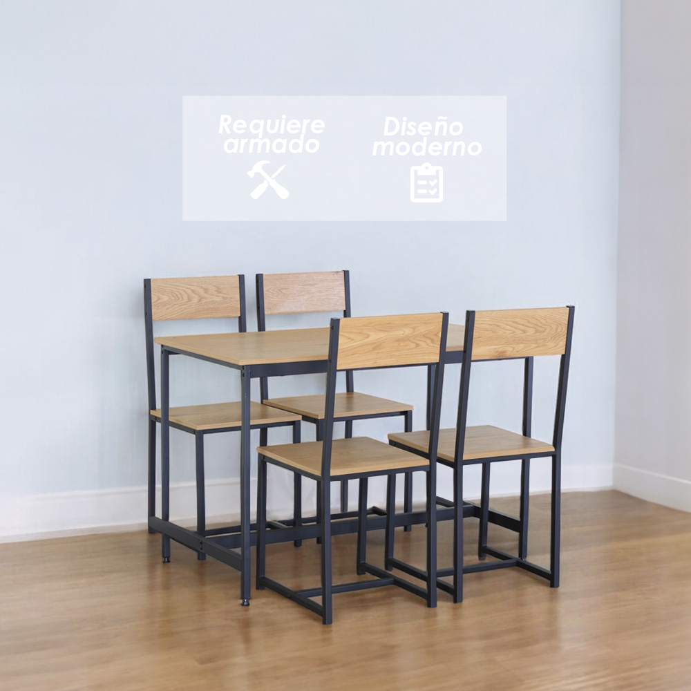 Juego de comedor 5 piezas