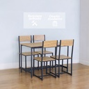 Juego de comedor 5 piezas
